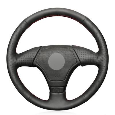 Черный автомобильный чехол на руль из искусственной кожи для BMW 3 серии E36 E46 1995-2000 5 серий E39 1995-1999 8 серий E31 1995-1997