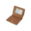 DakS Women S Brown Check Color Block Leather Wallet Dcwa1f428w2