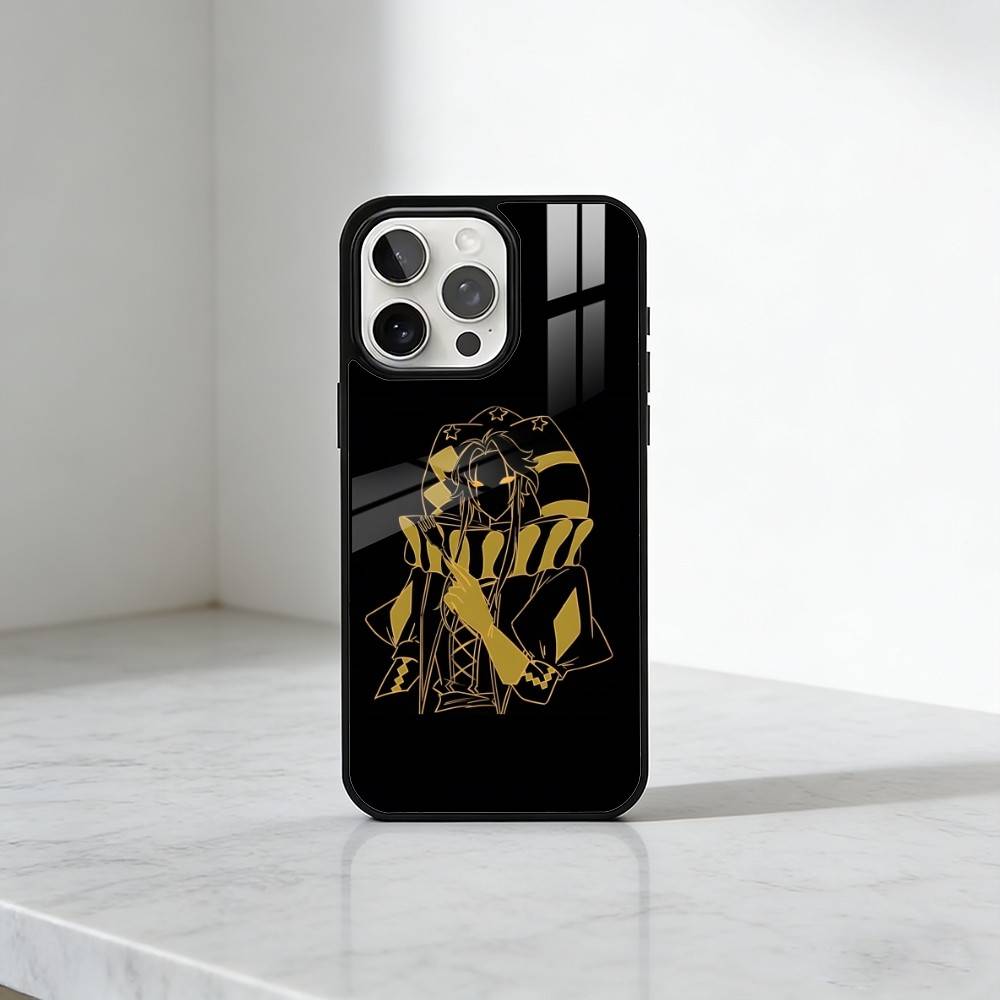 P-Пьеро F-Фрик Цирк Чехол для iPhone 17, 16, 15, 14, 13 Plus, Pro Max Магнитный Для Magsafe Беспроводной Зарядки