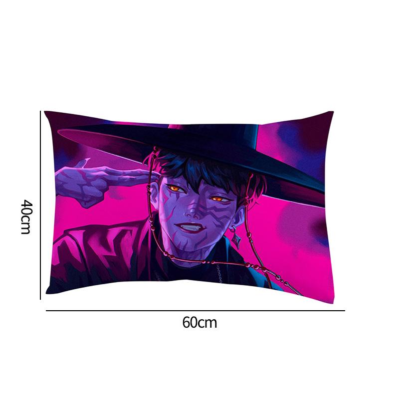 K-Pop Demon Hunter Pillow Cover Anime Movie Pillow Case Sofa Pillow Cushion Cover Christmas Decorations Home Supplies