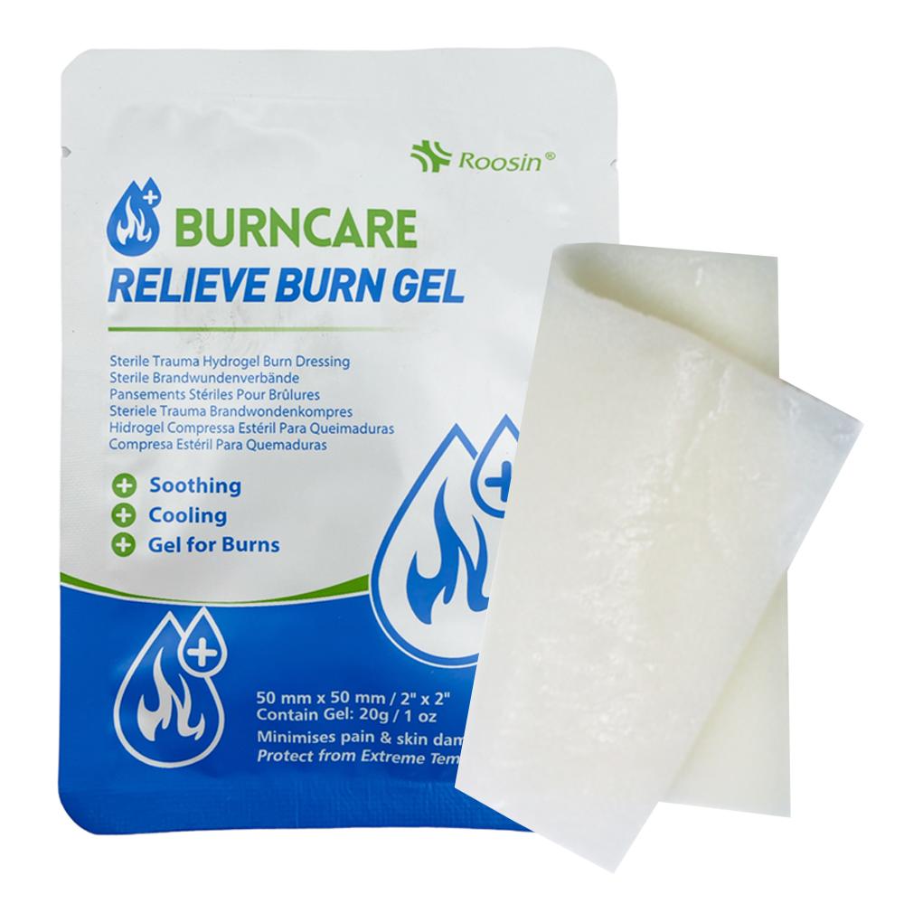 Burn Gel Sterile Hydrogel Dressing 5 X 5 Burncare - For Burns 1 Piece