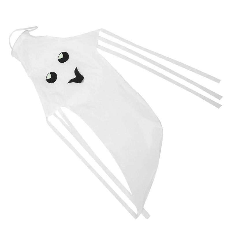 Polyester Halloween Windsock 2Pcs With 3D Ghost Shape For Homeowners And Party Planners In Halloween Decor