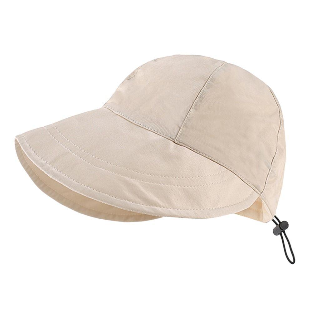 Быстросохнущая Складная Регулируемая Пляжная Кепка с Широкими Полями Солнцезащитная Шляпа Панама Шляпа Рыбака