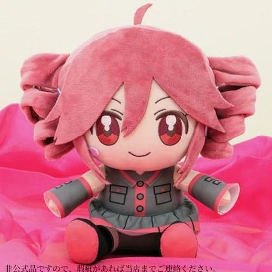 HIWOWO Juon Teto Kasane Vocaloid товары аксессуары милая хлопковая кукла 20 см сидячая поза плюшевая игрушка косплей повседневные памятные сувениры украшение комнаты Хэллоуин