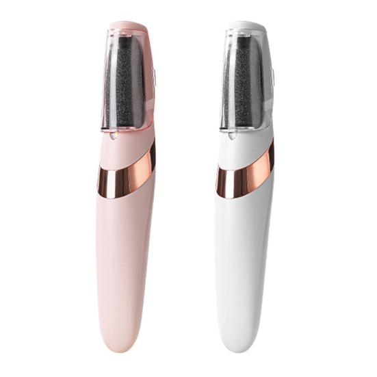 Электрическая шлифмашинка для ног, перезаряжаемый удалитель мозолей для удаления огрубевшей кожи, эргономичный эксфолиатор для ног, портативная пилка для ног для гладких стоп, уход для домашнего спа