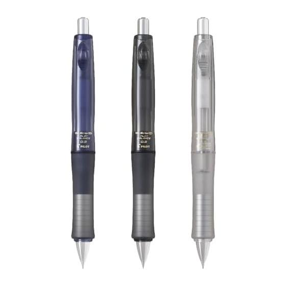 Механический карандаш PILOT Dr.Grip CL Play Balance, 0,3 мм, Прозрачный темно-синий (HDGCL70R3CNV) - Бережно к шее, плечам и рукам - Настройте с