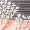 Nail Art Stickers Embossed 5D Three-dimensional Crystal Flower Jelly Camellia Four-petal Flower Nail Decoration Stickers