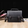Style Briefcase Casual Male and Female Couples Carrying Shoulder and Shoulder Crossbody Bag Urban London Style Bridge Bag