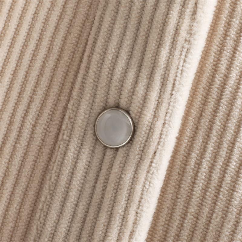 Женская вельветовая рубашка на флисовой подкладке: Тонкий, теплый и универсальный для коллекции Осень/Зима 2025