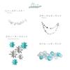 Hanamei Birthday Decoration Set Theme Balloon Garland Balloons Girls Birthday Decorations Set Party Kit Balloons (Snow Princess)