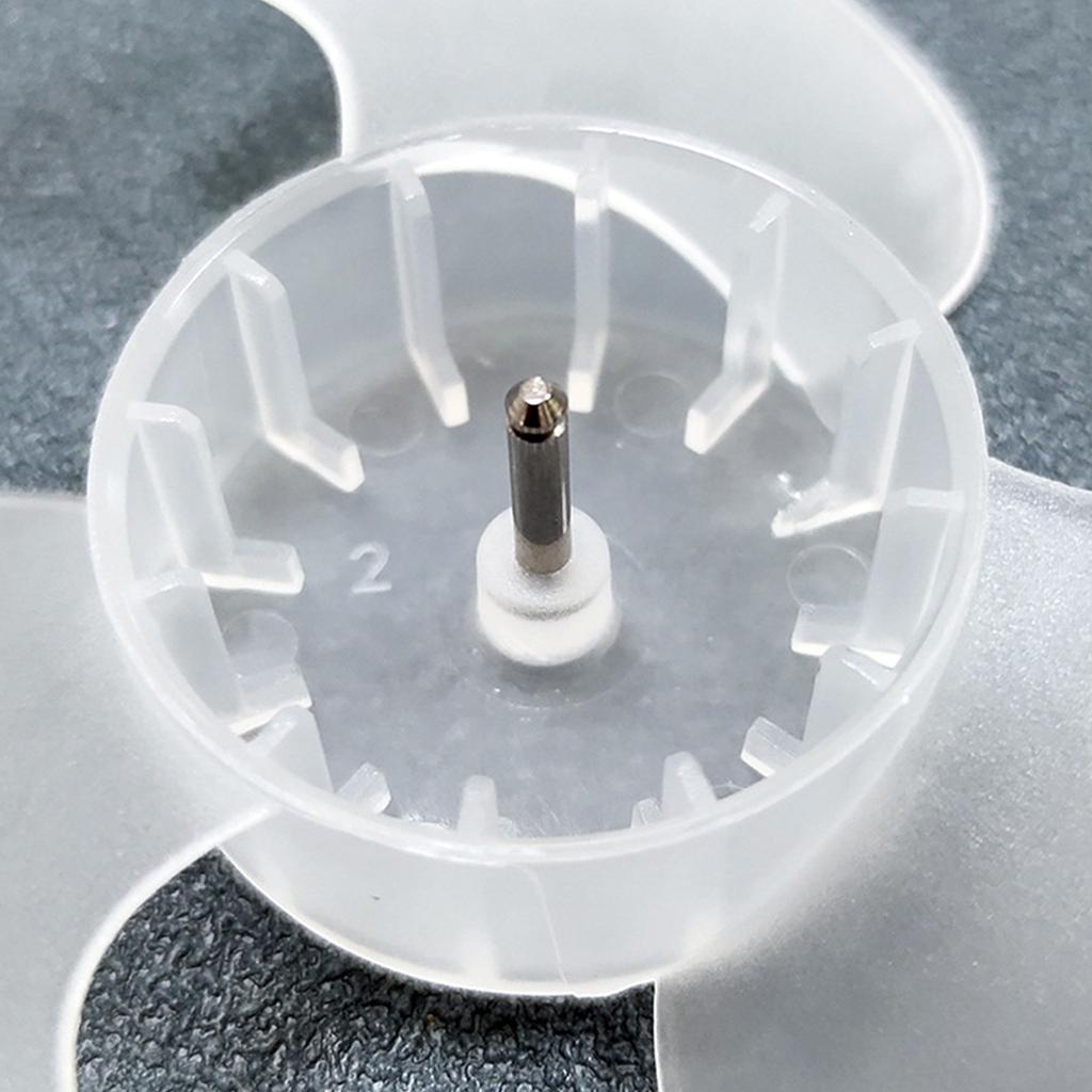 Small Power Mini Plastic Fan Blade 3 Leaves For Hairdryer Motor