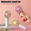 Mini Portable Fans Handheld USB Rechargeable Fan Air Cooler Outdoor Travel Hand Fans