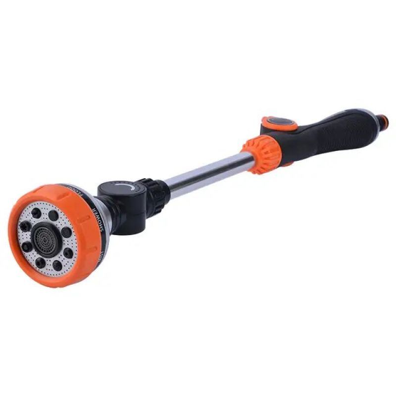 Garden Long Pole Water Gun Nozzle Multi-functional Home Irrigation Spray Gun Agriculture Gardening Car Wash Gardening Watering Flower Shower