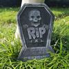 House Foam Party Props Lifelike Halloween Ornaments Halloween Sign Fake Tombstone Garden Decor