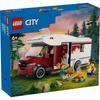 Набор для сборки LEGO City Праздничный кемпер, 6-9 лет, Машина, Блоки 60454