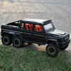 1/20 Benz G63 6X6 OFF-ROAD литая игрушечная модель автомобиля со звуком и светом детские игрушки коллекционные предметы подарок на день рождения