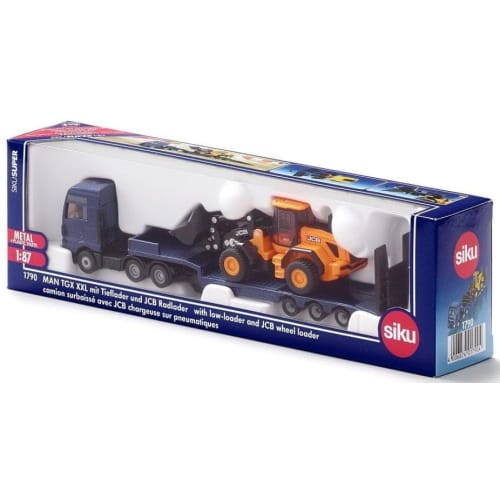 SIKU MAN Прицеп для колесных погрузчиков JCB, SK1790, для детей от 3 лет