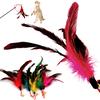 Pet Cloakroom Kitten Feather Wand Pet Cat Funny Replacement Interactive Teaser Head