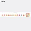 Japanese Stationery Adhesive Tape Round Stickers Label Colorful Dots Washi Tapes Masking Tape