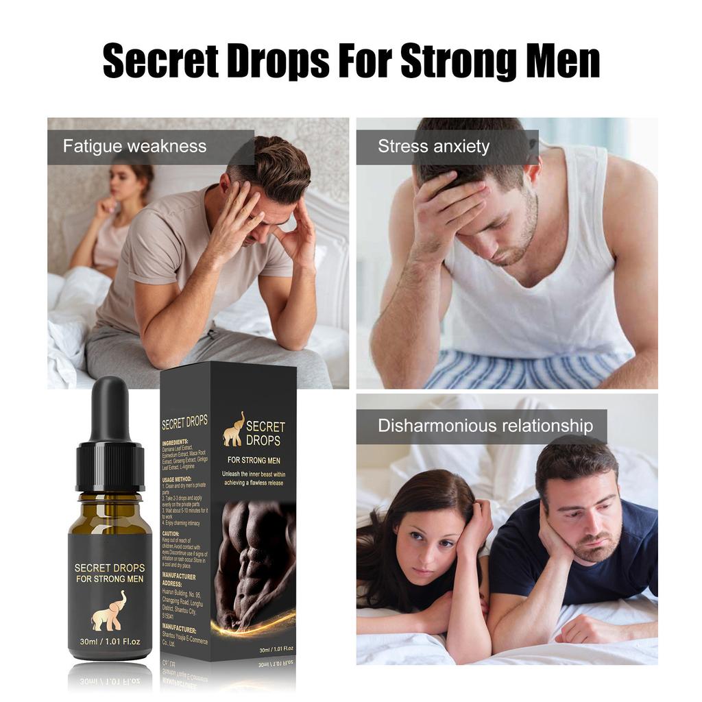 30ml Men's Massage Oil Body Maintenance Strong Physical Endurance Care Massage Oil