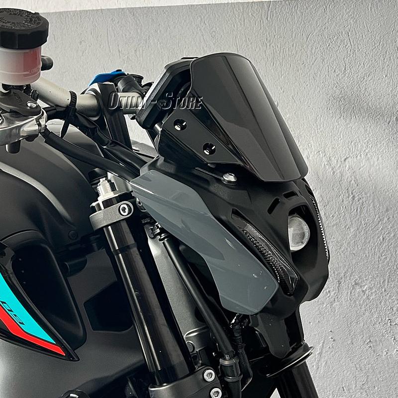 New MT-09 2021 2022 2023 Windscreen Windshield Screen Motorcycly Fly Shield Wind Deflector Screen For Yamaha MT09 MT 09 mt09