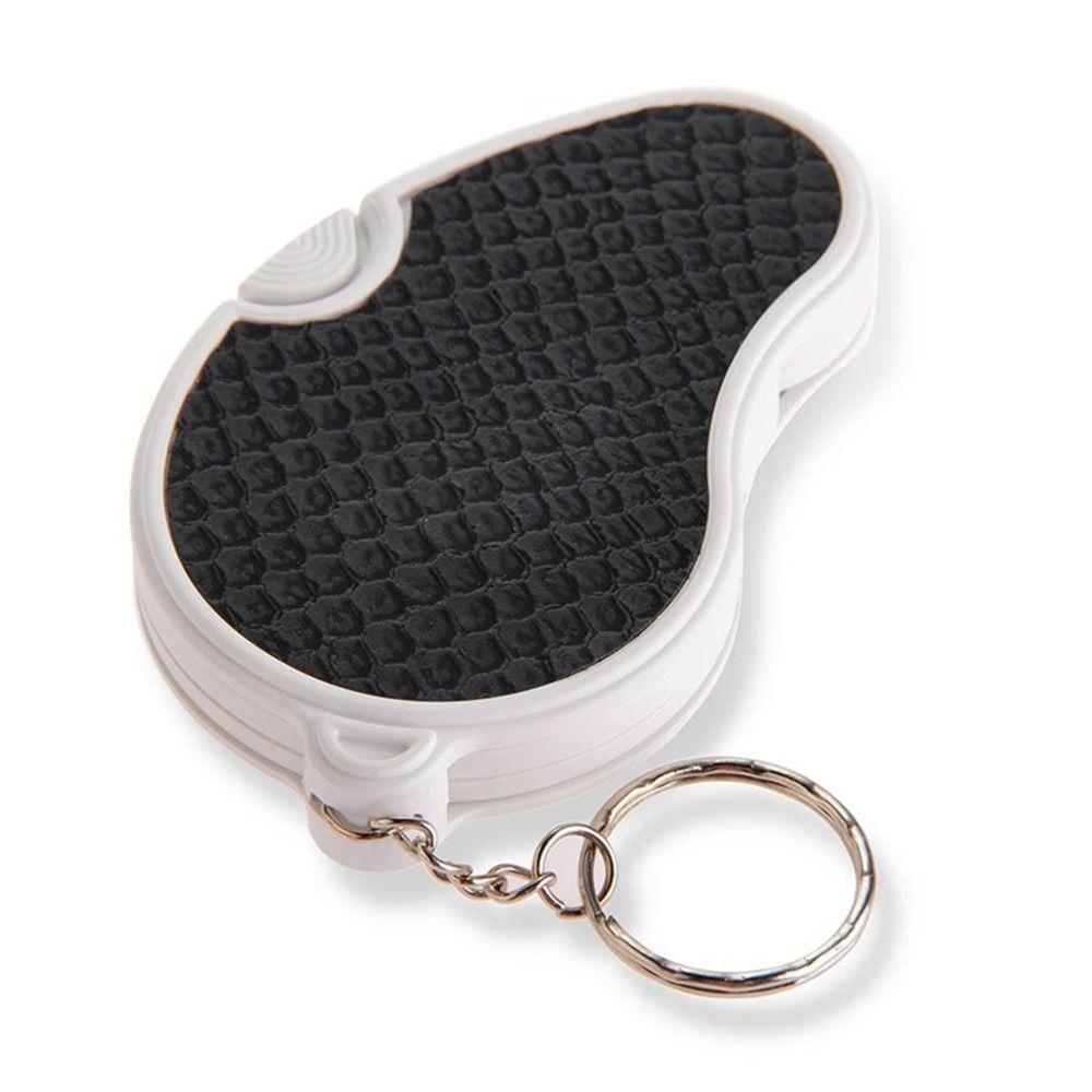 With LED Lamp Handheld Mini 5X Key Chain Magnifiers Magnifying Glass Lens Folding Magnifiers