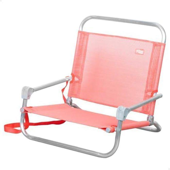Chaise Pliante - COLOR BABY - Aktive 62676 - Tissu Textilène - Aluminium - Supporte 110 kg