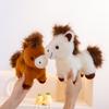 Cute Cute Pony Doll Plush Toy White Pony Doll Boy Soothing Rag Doll Birthday Gift