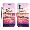 For iPhone 17 Wallet Case Printed Pattern Design Leather Phone Cover