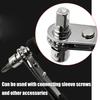 Double Sided 1/4Inch Socket Screwdriver Ratchet Wrench Double Head Hand Tool for Multiple Use and Easy Operations