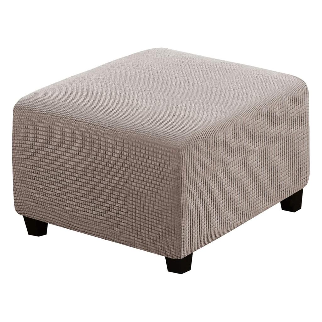 Square Elastic Step Cover Thickened Full Cover Square Low Stool Cover Household Sofa Step Stool Protection Cover