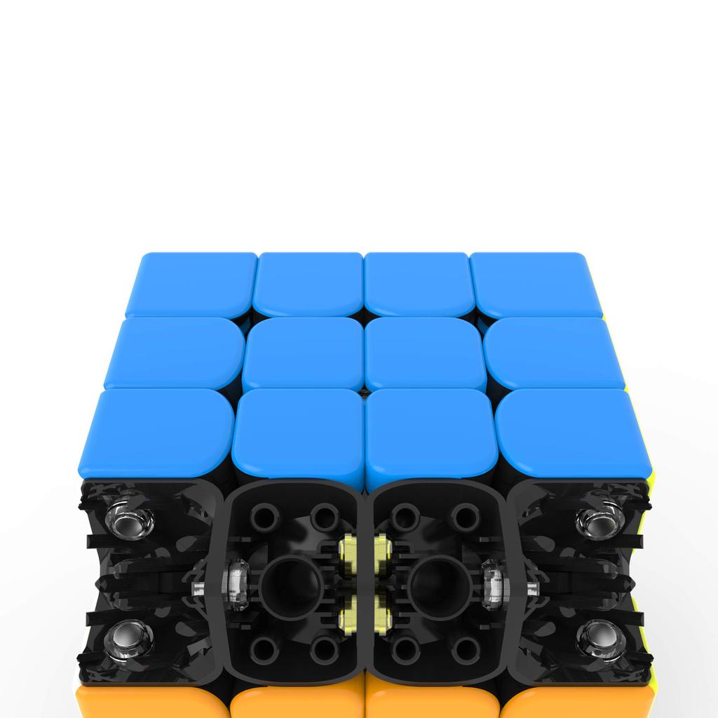 GAN460 M, Official GANCube Stickerless - GAN460 4x4 Competition Magnetic Cube, Easy to Turn, Magic Cube