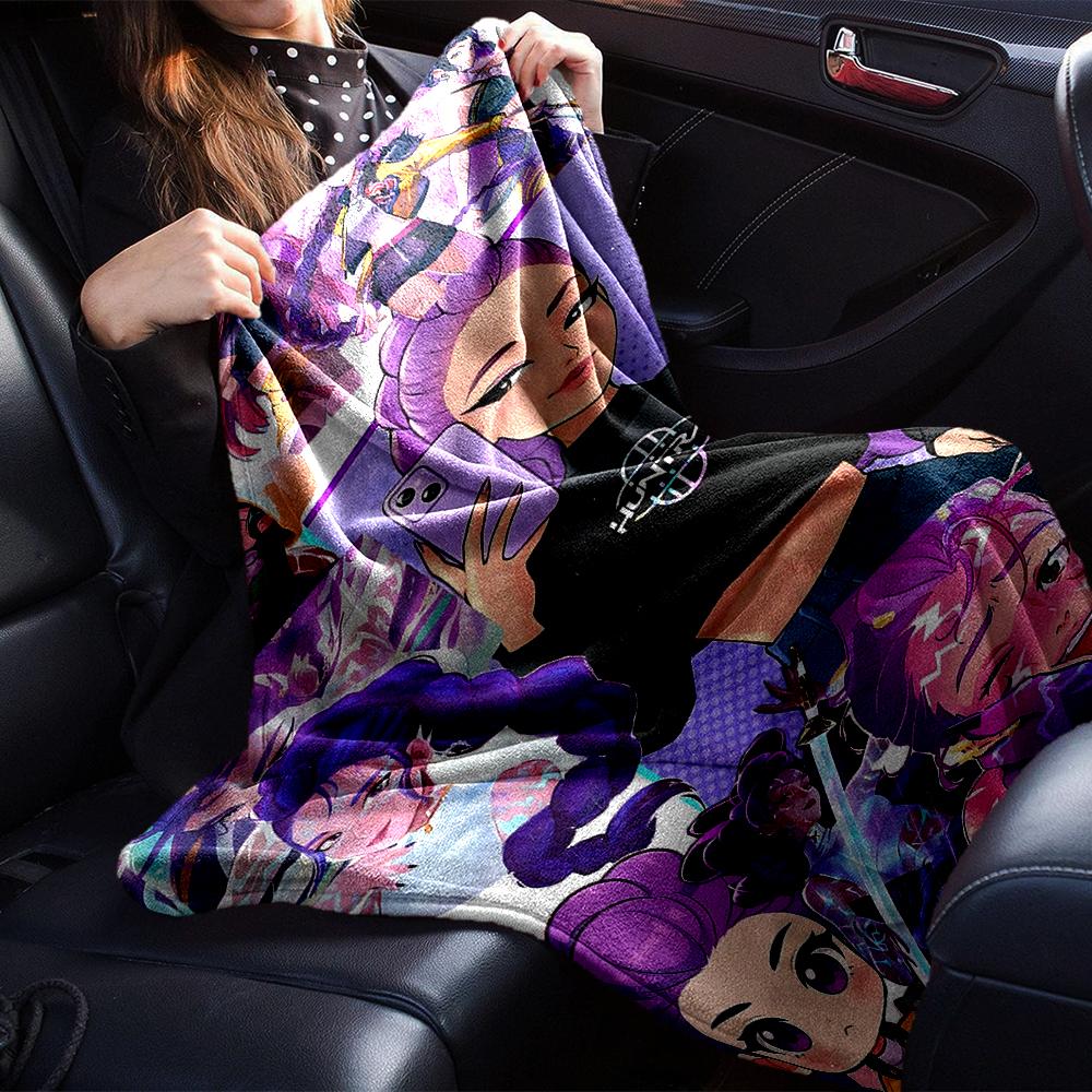 Purple Power Dreams Blanket Soft Throw Blanket For Home Bedroom Bed Sofa Travel Office Solid Christmas Blanket