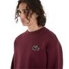 Lacoste Mens Fleece Loose Fit Sweatshirt