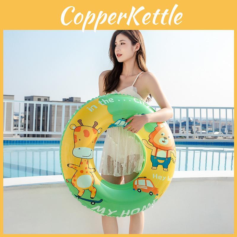 Милый детский плавательный круг в виде льва, утолщенный детский мультяшный подмышечный круг, надувной плавательный круг, оптовая продажа