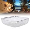 RV Furnace Vent Screen 4.5 X 4.5 X 1.3in with Installation Tool Stainless Steel Mesh Vent Cover for