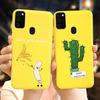 Чехол для Samsung M21 6,4 дюйма Мягкий силикон Сердечко TPU Чехол для Samsung Galaxy M21 M 21 SM-M215F M215 Задняя панель телефона Funda