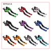 For SUZUKI DL650 V-Strom DL 650 XT VStrom 650 DL 650XT Motorcycle Accessories Brake Clutch Levers Handle Adjustble Fall Proof