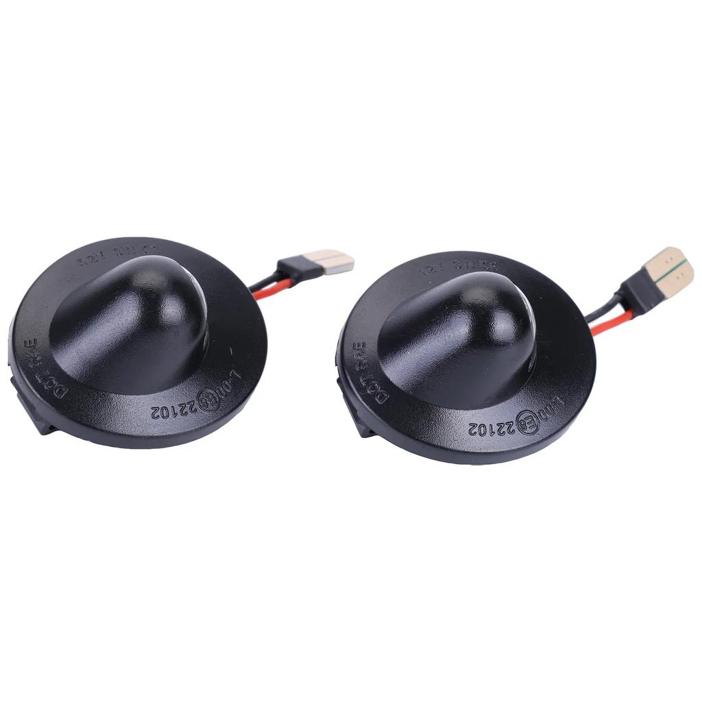 2pcs LED License Plate Light Car Modification Parts Tag Light Compatible for Ford F150/F250/F350
