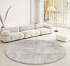 Modern Abstraction Carpets for Living Room Nordic Bedroom Decor Round Carpet Large Area Chair Floor Mat Home Study Non-slip Rug