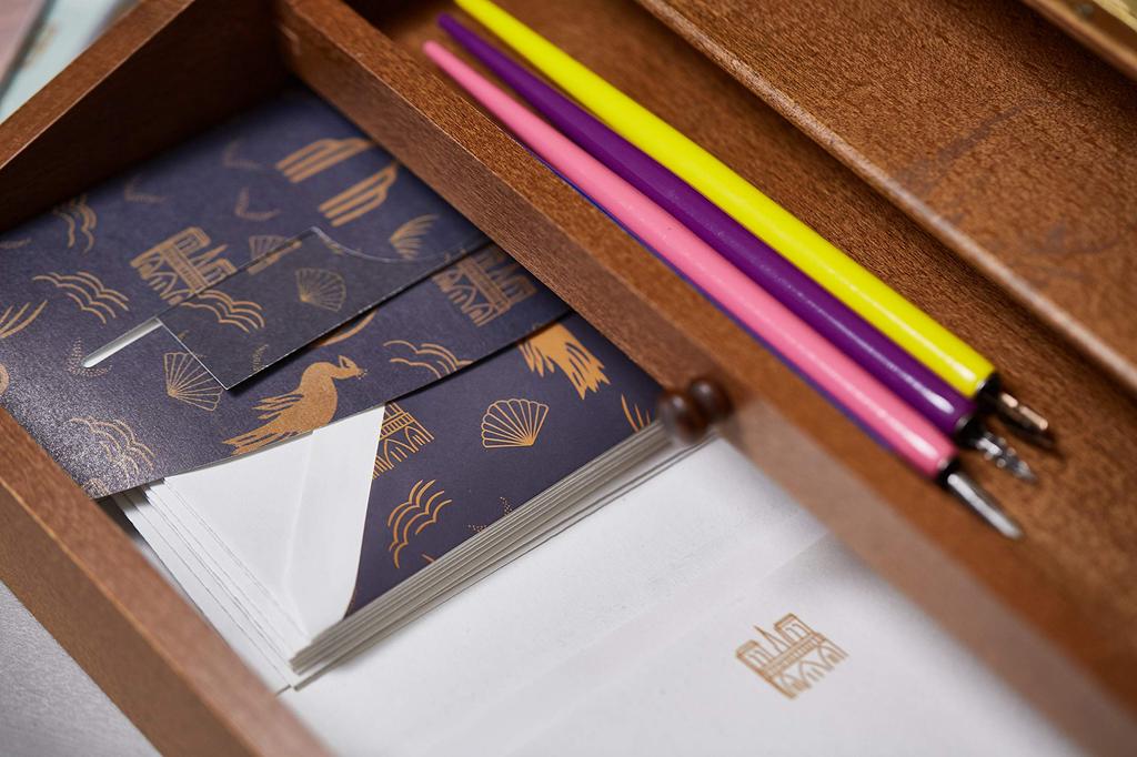 Lalo Season Paper Letter Set Blue gl74002 G.