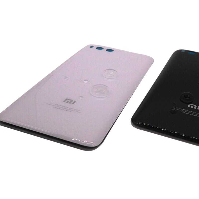 For XIAOMI Mi 6 Back   Glass Housing Rear Door  Replacement + Adhesive