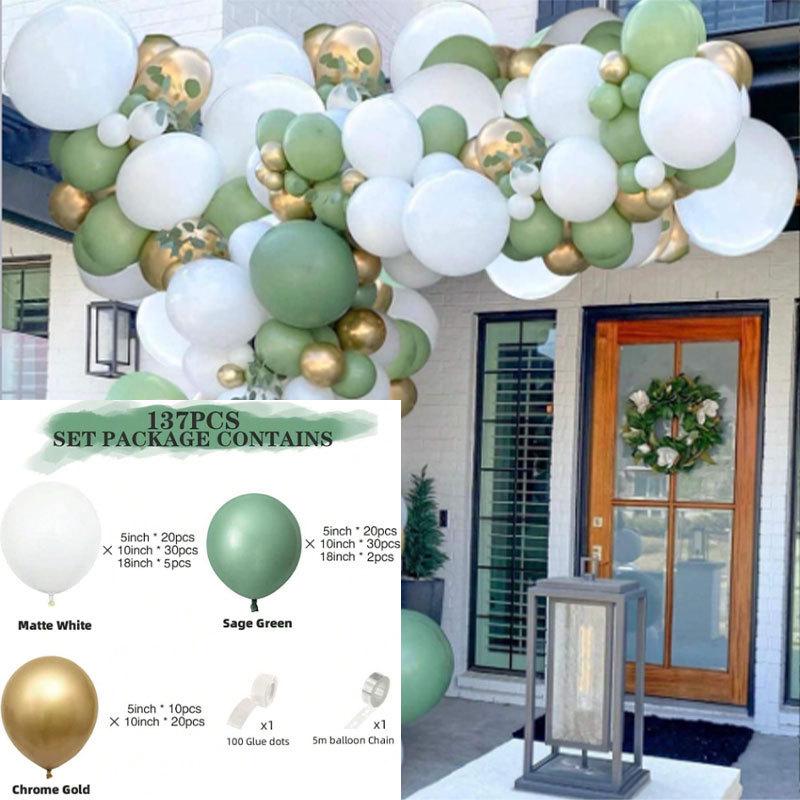 Трансграничный набор свадебных шаров: Цепи и настенный декор для дней рождения и мероприятий