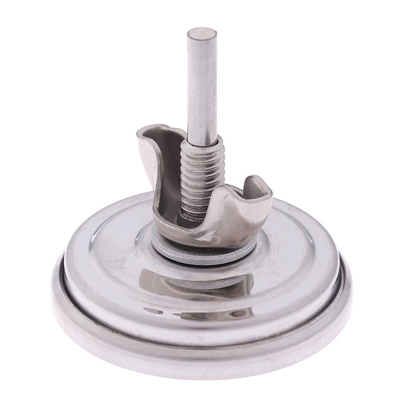 Stainless Steel Barbecue Smoke Pit Barbecue Bimetal Thermometer
