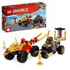LEGO® NINJAGO 71789 Le Combat En Voiture Et En Moto De Kai Et Ras, Jouet Enfants Dès 4 Ans