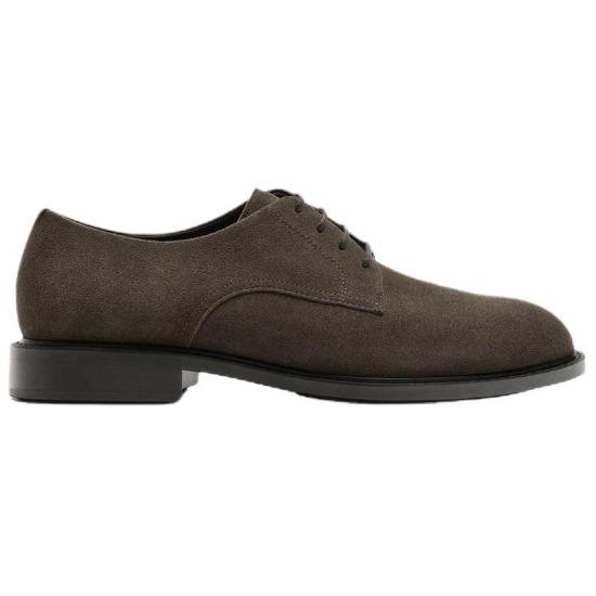 Zara Модная шнуровка, повседневная обувь, мужские кроссовки, коричневый 2402620700