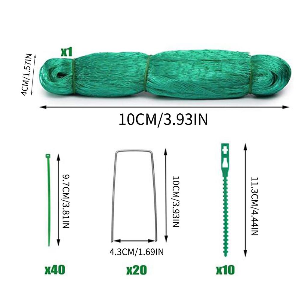Сетка для птиц, сверхмощная садовая сеть, растения и фруктовые деревья, сеть ive
