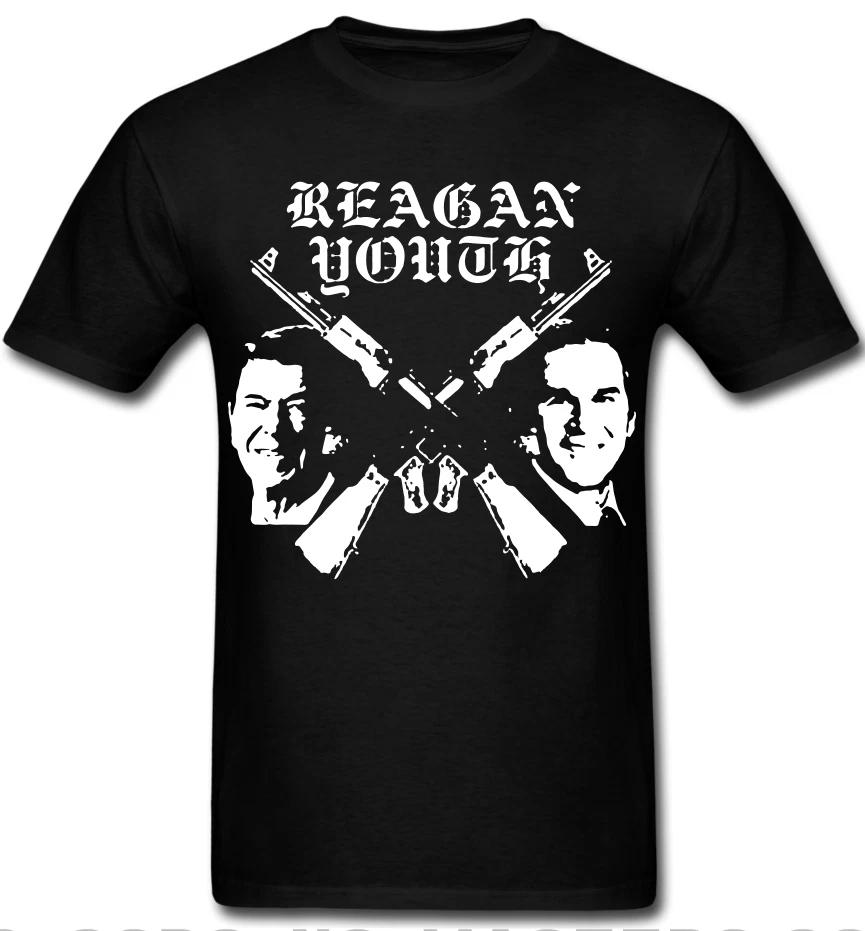 Футболка REAGAN YOUTH группа Хардкор анархо Панк Рок Джордж Буш