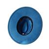 For Burning Vegan Suede Fedora Rancher Hats Blank Hats Multicolor Heart Shaped Top 9.5Cm Brim Unisex Jazz Hat Church Hat