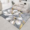Europe Modern Style 3D Effect Flowers Carpet Living Room Sofa Bedroom Study Entrance Door Rug Non-slip Fashion Home Decor Mat